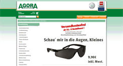 Desktop Screenshot of agora-shop.de
